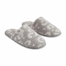 Load image into Gallery viewer, Leopard Chenille Slippers