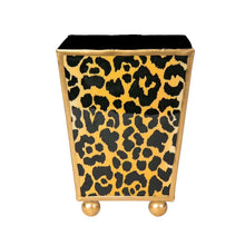 Load image into Gallery viewer, Jayes Studio Leopard Spots SQ Cachepot 4"