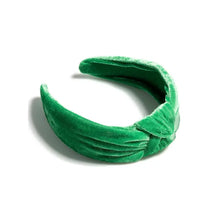 Load image into Gallery viewer, Knotted Velvet Headband