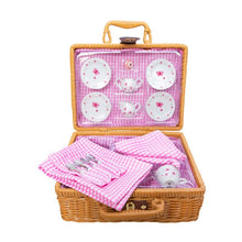 Load image into Gallery viewer, Butterfly Tea Set Basket