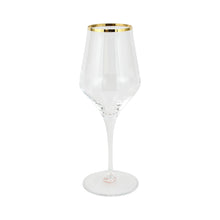 Load image into Gallery viewer, Contessa Gold Glassware