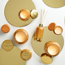 Load image into Gallery viewer, Glimmer Pumpkin Dulce Candles