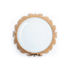 Load image into Gallery viewer, Rococo Round Buffet Plate 13"