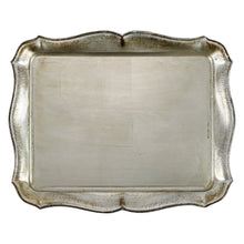 Load image into Gallery viewer, Florentine Wooden Platinum Tray