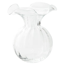 Load image into Gallery viewer, Hibiscus Glass Large Fluted Vase
