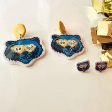 Load image into Gallery viewer, Weathered Mascot Earrings