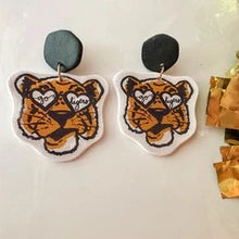 Load image into Gallery viewer, Weathered Mascot Earrings