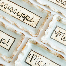 Load image into Gallery viewer, Etta B Peaceful Wavy State Tray