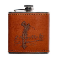 Load image into Gallery viewer, Leather Flask