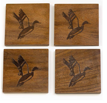 Load image into Gallery viewer, Etched Wood Coasters