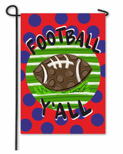Load image into Gallery viewer, Baxter & Me Garden Football Flag