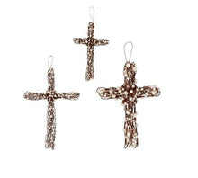 Load image into Gallery viewer, Mudpie Beaded Wire Crosses