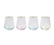 Load image into Gallery viewer, Vietri STEMLESS WINE GLASS