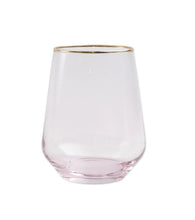 Load image into Gallery viewer, Vietri STEMLESS WINE GLASS