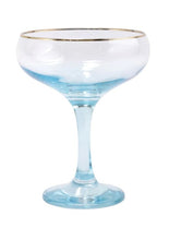 Load image into Gallery viewer, Vietri Champagne Coupe Glasses