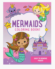 Load image into Gallery viewer, Mermaids Coloring Book