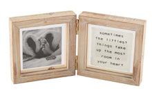 Load image into Gallery viewer, Mud Pie Hinged Baby Glass Frame