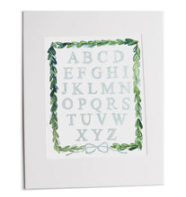 Load image into Gallery viewer, Over The Moon Gift Matted ABC Prints 11x14