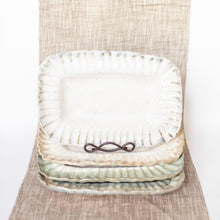 Load image into Gallery viewer, Etta B Crimped Edge Rectangle