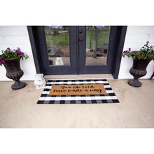 Load image into Gallery viewer, Modern Burlap XL Doormat