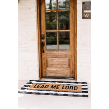 Load image into Gallery viewer, Modern Burlap XL Doormat