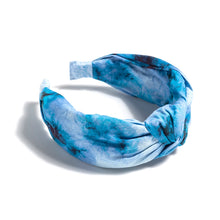 Load image into Gallery viewer, Knotted Tie Dye Headband