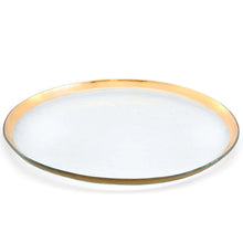 Load image into Gallery viewer, Annieglass Roman Antique Round Party Platter