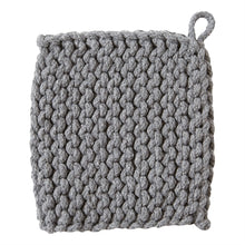 Load image into Gallery viewer, TAG Crochet Trivet Potholder
