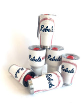 Load image into Gallery viewer, Rebels Baseball Tumbler