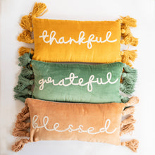 Load image into Gallery viewer, Fall Velvet Lumbar Pillows