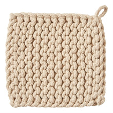 Load image into Gallery viewer, TAG Crochet Trivet Potholder