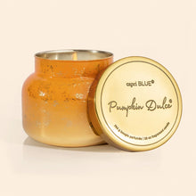 Load image into Gallery viewer, Glimmer Pumpkin Dulce Candles