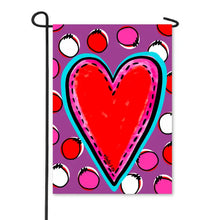 Load image into Gallery viewer, Baxter & Me Valentine's Garden Flags