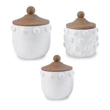 Load image into Gallery viewer, Raised Dotted Canister Set