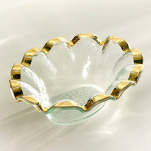 Load image into Gallery viewer, Annieglass Ruffle Oval Dip Bowl
