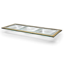 Load image into Gallery viewer, Annieglass Three Section Tray