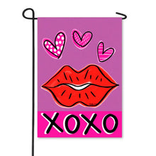 Load image into Gallery viewer, Baxter & Me Valentine's Garden Flags