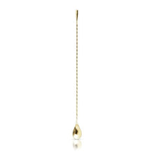 Load image into Gallery viewer, Viski 40cm Gold Weighted Barspoon
