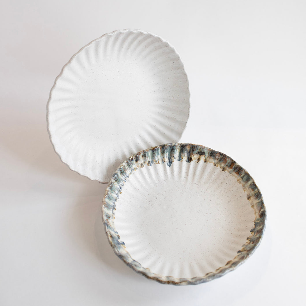 Etta Crimped Serving Bowl