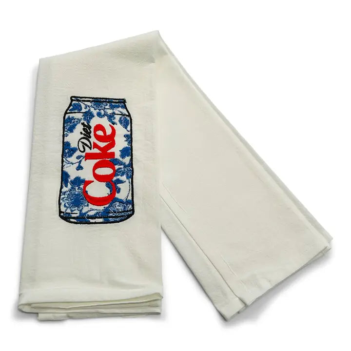 Tea Towel - Chinoiserie Diet Coke