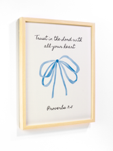 Load image into Gallery viewer, Trust In The Lord With All Your Heart Wall Art
