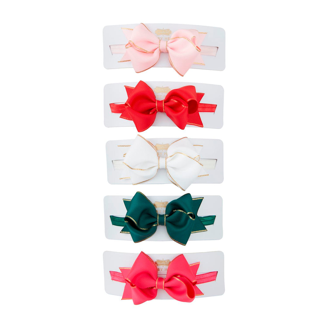 Christmas Bow Headbands