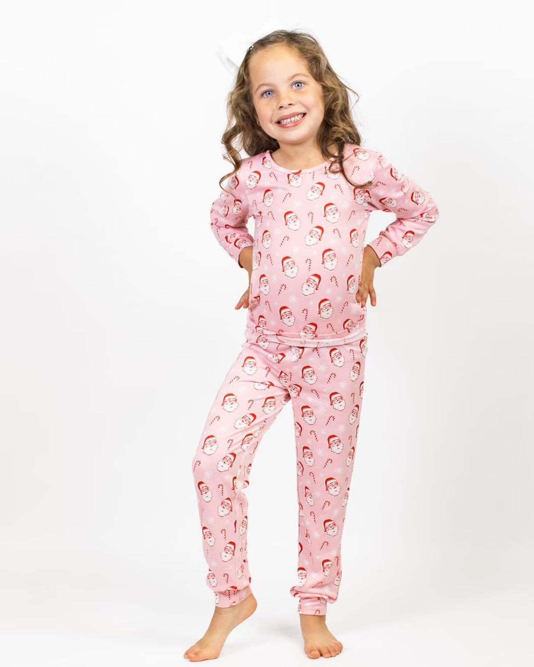 Kid's Candy Cane Pajamas