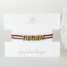 Load image into Gallery viewer, Collegiate Cord Bracelet
