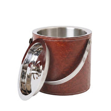 Load image into Gallery viewer, Faux Leather Ice Bucket
