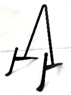 Load image into Gallery viewer, Down Easel Small Black

