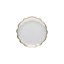 Load image into Gallery viewer, Francesca Gold Rimmed Glass Dinnerware
