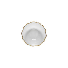 Load image into Gallery viewer, Francesca Gold Rimmed Glass Dinnerware
