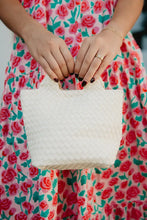 Load image into Gallery viewer, Woven Crossbody Bucket Bag
