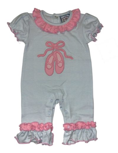 Ballet Shoes Girls Romper